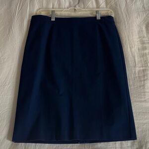 NWT, J CREW Navy Blue skirt